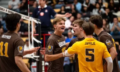 Men’s volleyball welcome Mount Royal to IGAC in a key battle
for playoff positioning
