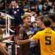 Men’s volleyball welcome Mount Royal to IGAC in a key battle
for playoff positioning