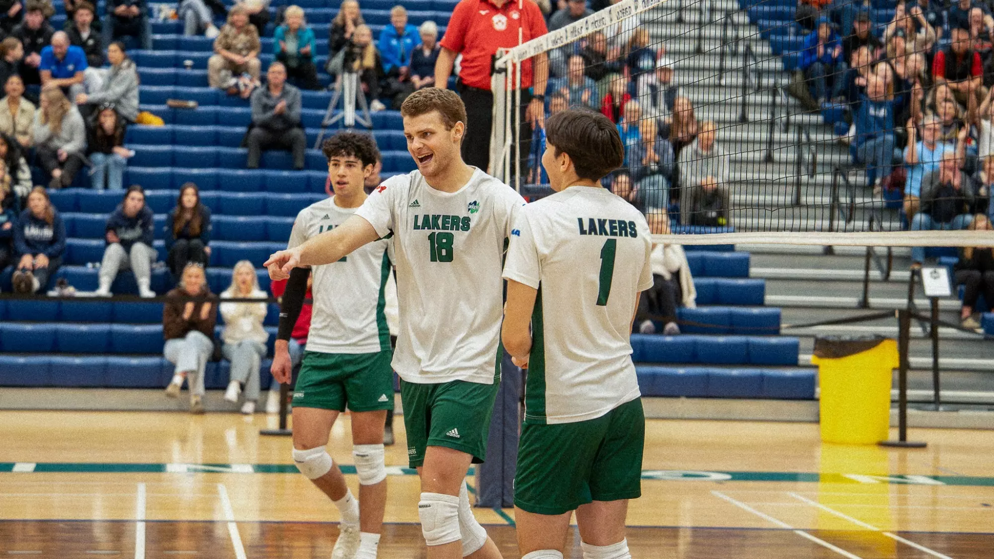 MEN’S VOLLEYBALL: Lakers win 3-0 over Brock