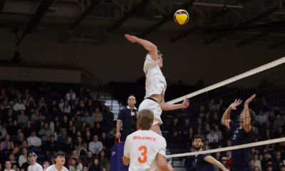 WolfPack push No. 2 Spartans the distance in five set
defeat