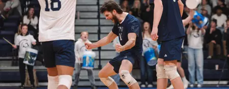 NO. 2 SPARTANS OPEN SECOND SEMESTER WITH FIVE-SET
WIN