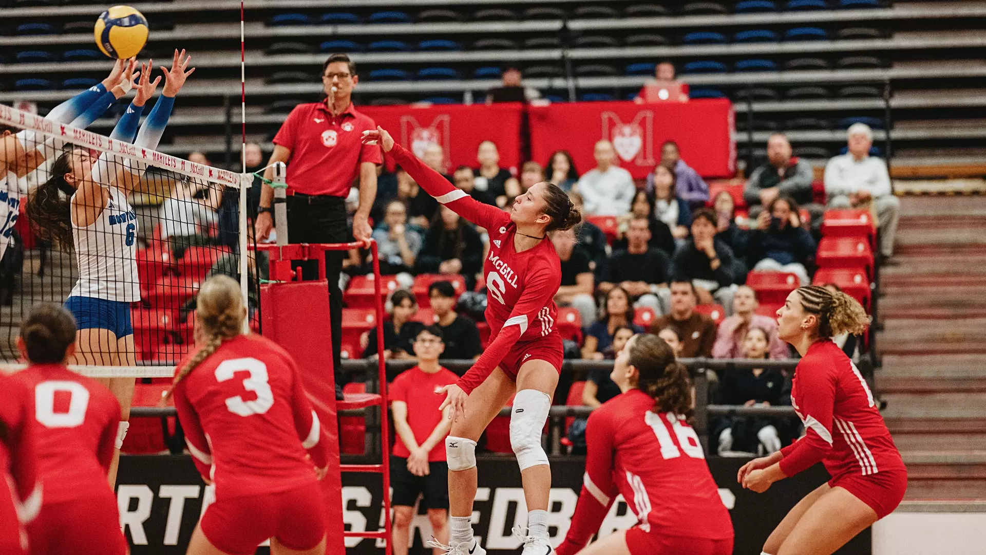 Lancup shines but volleyball Martlets fall to UQAM in four
sets