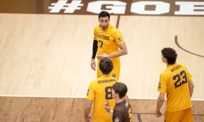 Resilient Bisons come back from a set down, beat MRU
3-1