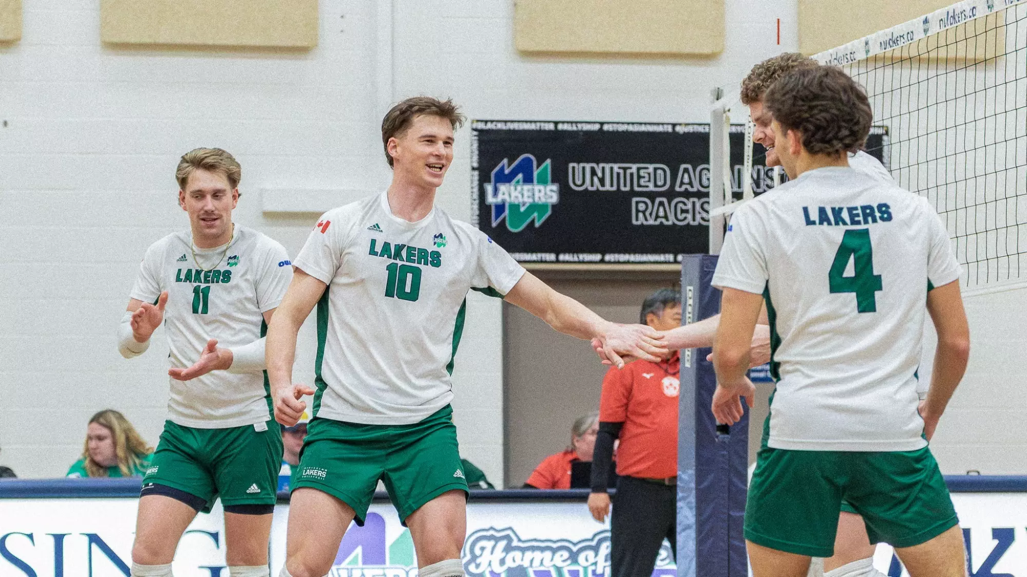 MEN’S VOLLEYBALL: Lakers score 3-0 win over Badgers