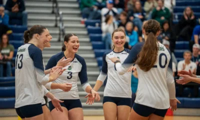 WOMEN’S VOLLEYBALL: Lakers beat Brock in five sets