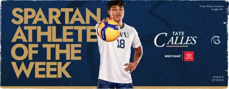 SPARTAN MALE ATHLETE OF THE WEEK I TATE CALLES
