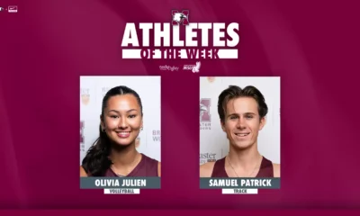 Julien and Patrick named Marauder Athletes of the
Week