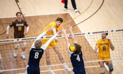 In a top six position, men’s volleyball aim to leapfrog
Saskatchewan during key weekend set
