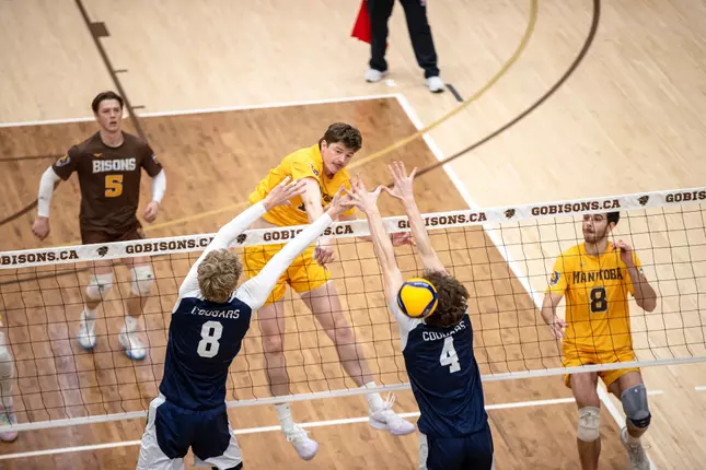 In a top six position, men’s volleyball aim to leapfrog
Saskatchewan during key weekend set