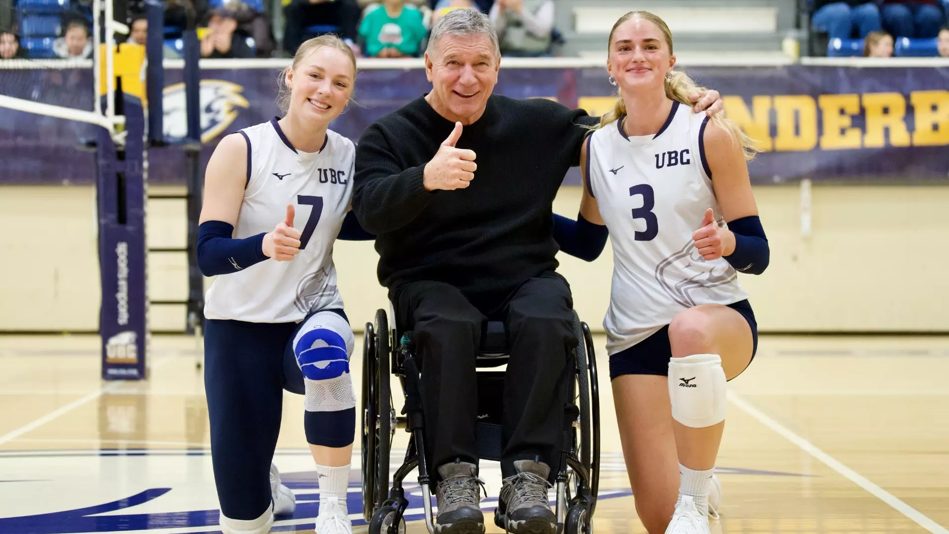 Lenarcic, Lee recognized by Rick Hansen as ‘Birds sweep
Griffins