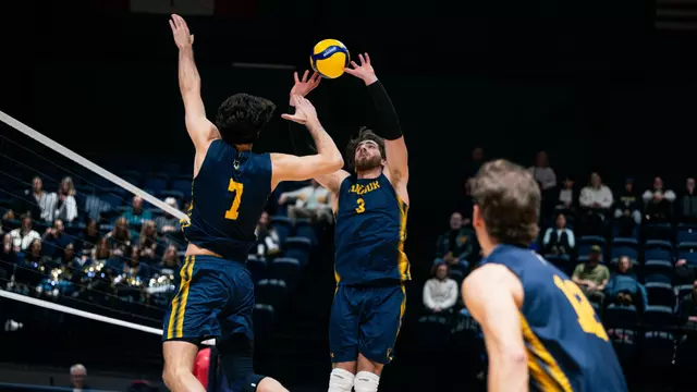 No. 5 Men’s volleyball sweeps weekend against
Waterloo