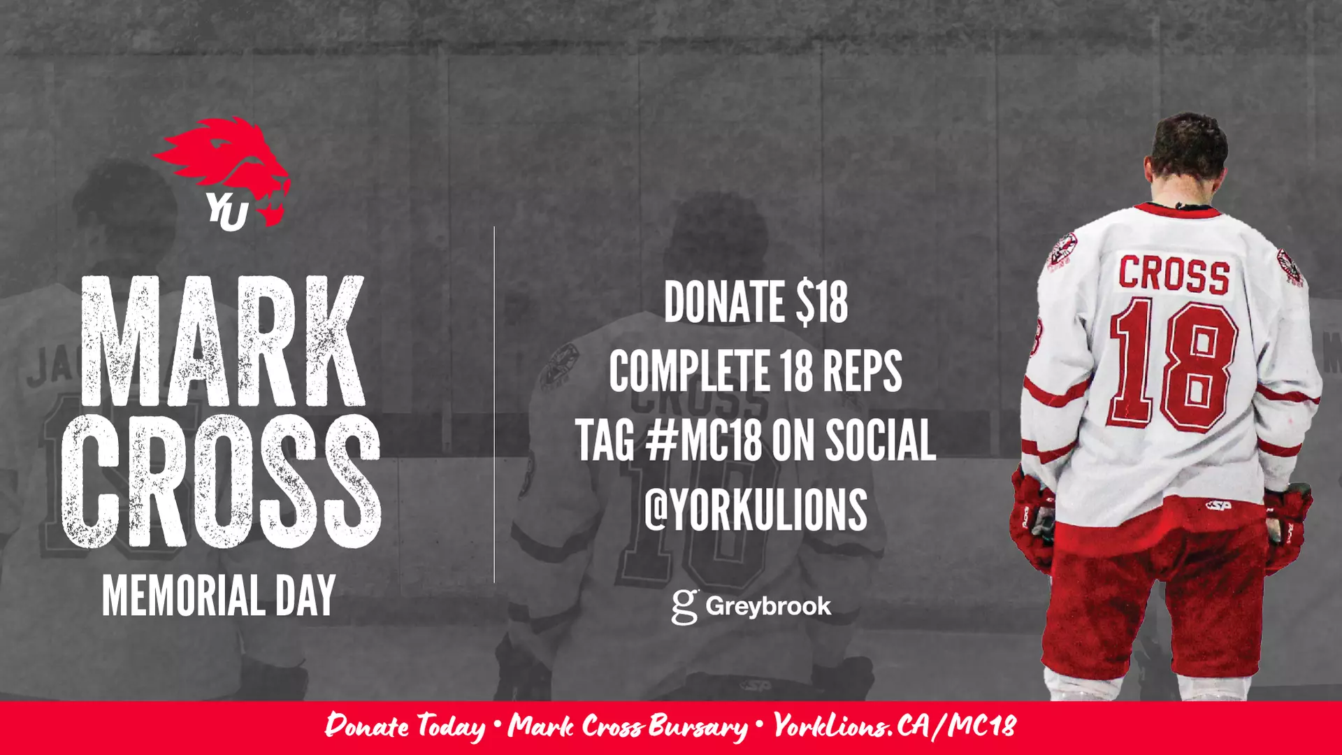 JAN. 18: SIXTH ANNUAL MARK CROSS MEMORIAL DAY