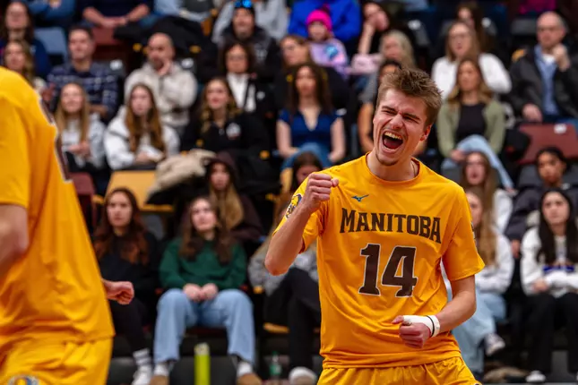Sammy Ludwig named Canada West Mens Volleyball Player of the
Week
