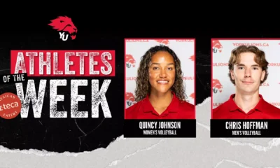 JOHNSON, HOFFMAN NAMED Z-TECA MEXICAN EATERY YORK ATHLETES
OF THE WEEK FOR PERIOD ENDING JAN. 18