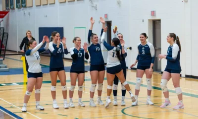 WOMEN’S VOLLEYBALL: Lakers win in three over Trent