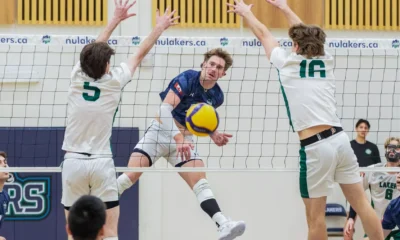 MEN’S VOLLEYBALL: Nipissing beats Trent 3-0 at home