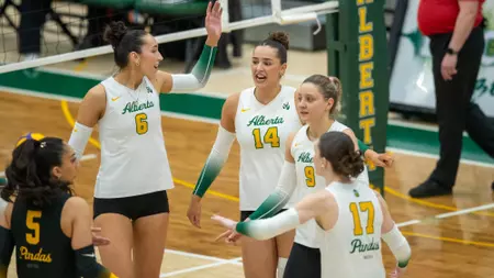 Depth charge leads Pandas over Wesmen 3-1 in fifth-straight
win