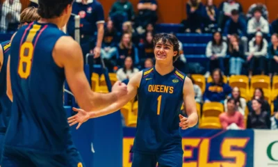 Queen’s Men’s Volleyball defeat RMC in straight sets again
for weekend sweep