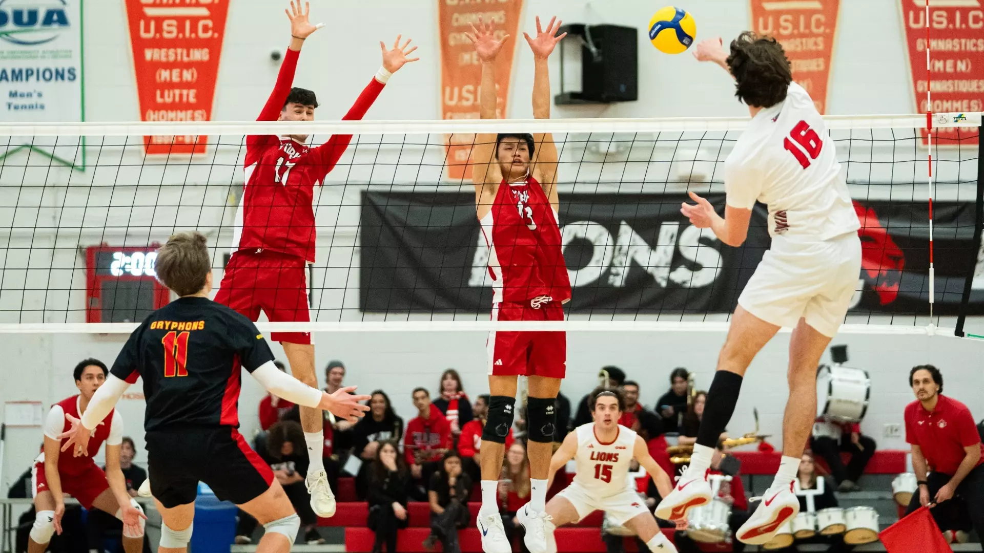 LIONS DEFEAT GRYPHONS SECURING CRUCIAL WIN