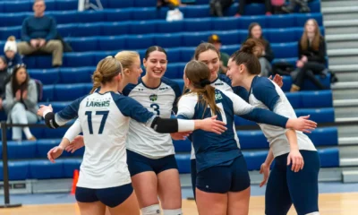 WOMEN’S VOLLEYBALL: Lakers take 3-0 win over Trent