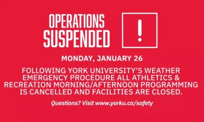 HEAVY SNOWFALL CAUSES BUILDING CLOSURES