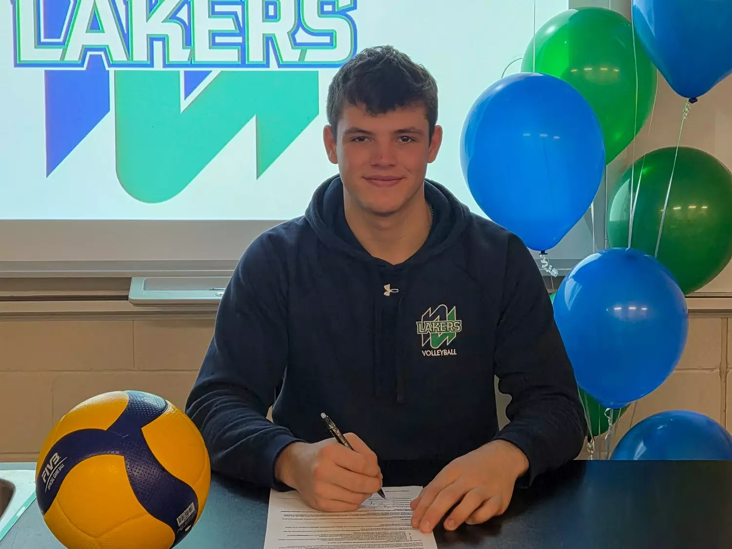 MEN’S VOLLEYBALL: Lakers add 2026 recruit Wyatt
Thomas