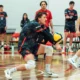 LIONS DEFEAT LAKERS IN FOUR SETS