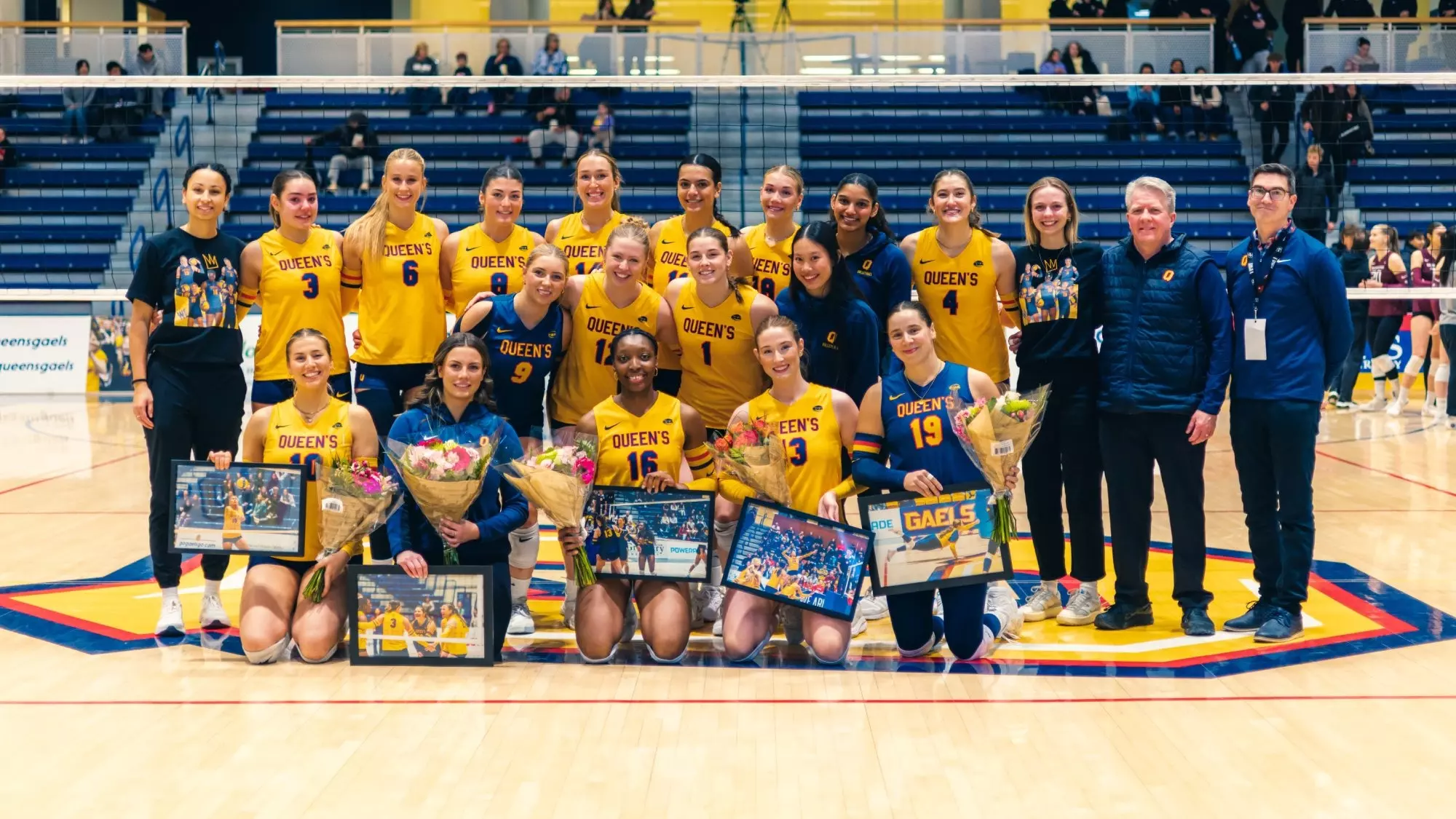 Gaels Earn Straight-Sets Win Over McMaster on Senior
Night