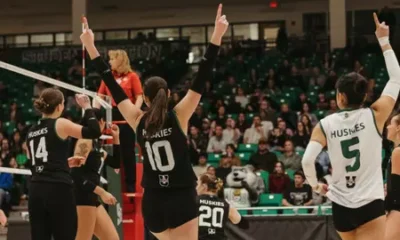Huskies Dig Deep, Take Down UFV in Four Set Battle at the
PAC