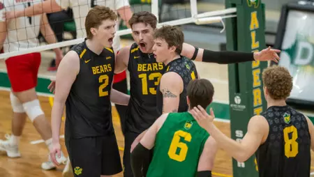 Golden Bears rebound after ppening set to defeat WolfPack in
four