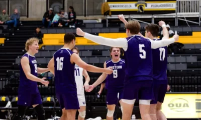 Mustangs Take Home 2 Wins Against Waterloo This
Weekend