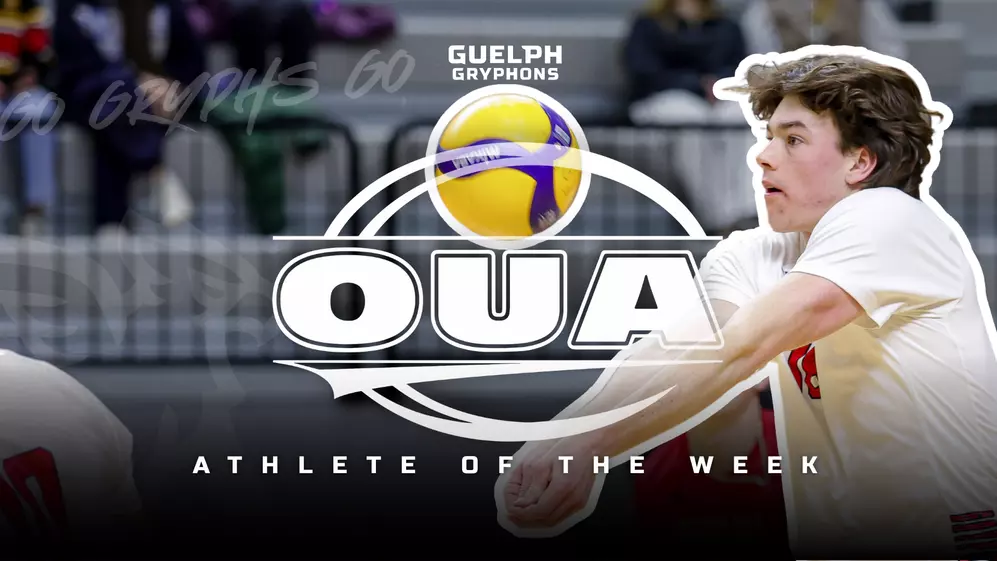 Killian Donovan (Men’s Volleyball) Named OUA Athlete of the
Week