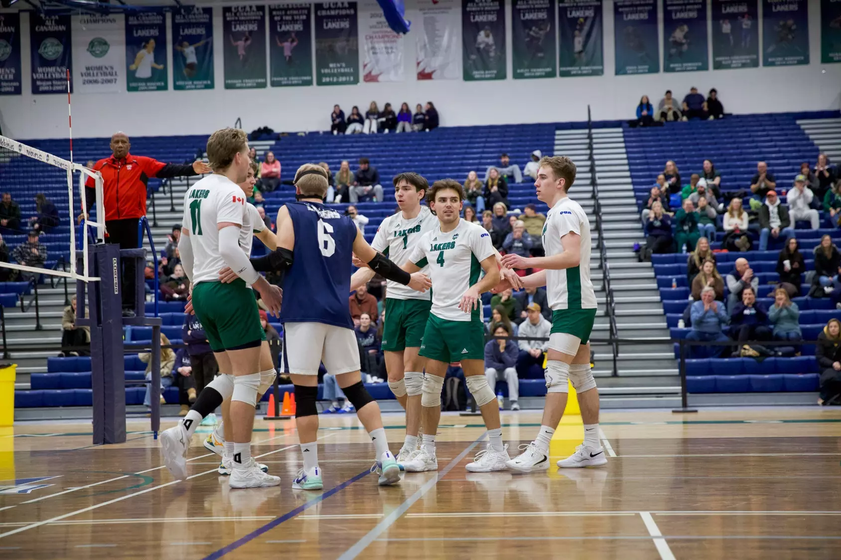 MEN’S VOLLEYBALL: Lakers score big win over Waterloo