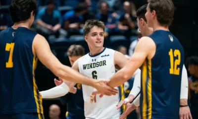 No. 3 men’s volleyball sweeps McMaster on senior
night