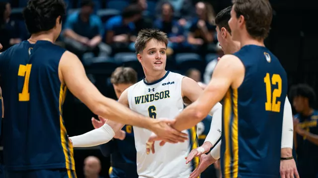 No. 3 men’s volleyball sweeps McMaster on senior
night