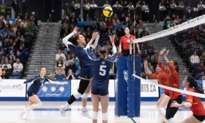 WVB: Mount Royal seniors shine in competitive loss to
Dinos