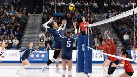 WVB: Mount Royal seniors shine in competitive loss to
Dinos