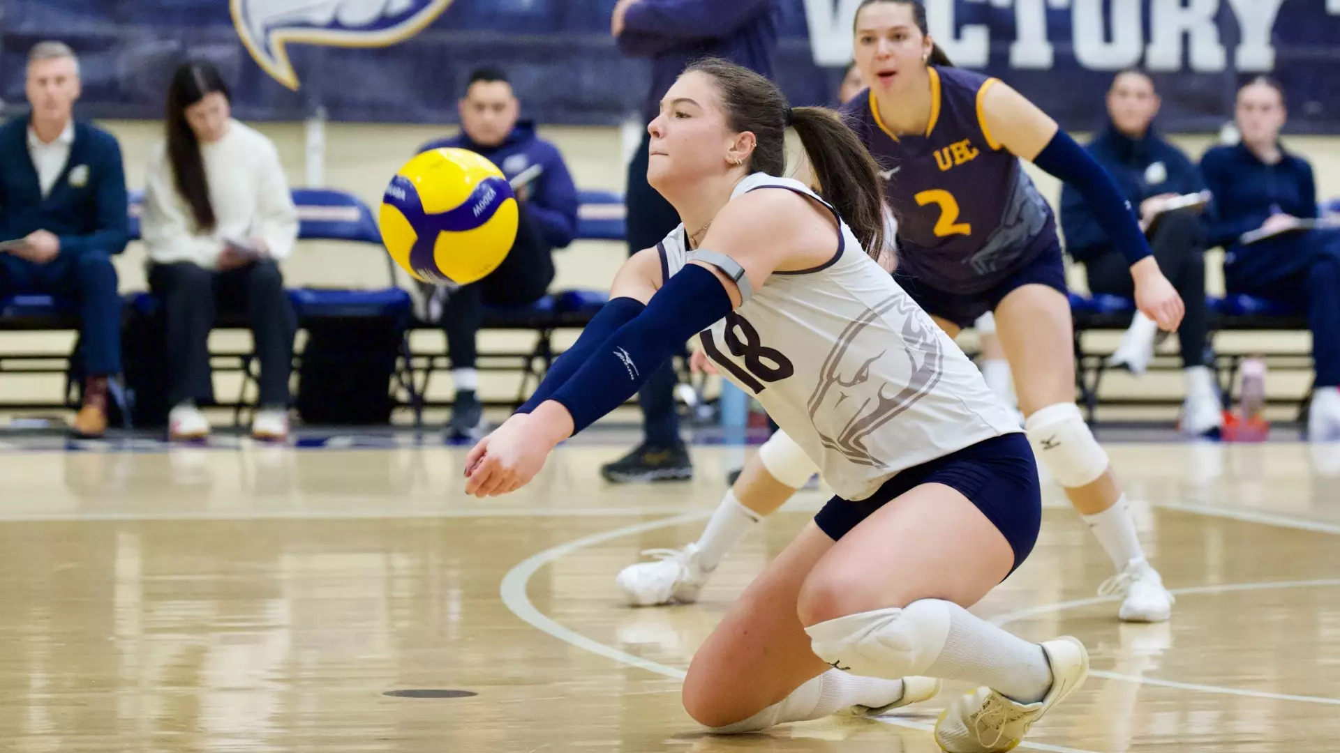 Lucy Borowski honoured as CW Women’s Volleyball Player of
the Week