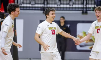 MVB RECAP: Gryphons Lock Up Home Playoff Game with Sweep of
Waterloo; will host Western in OUA Quarterfinals