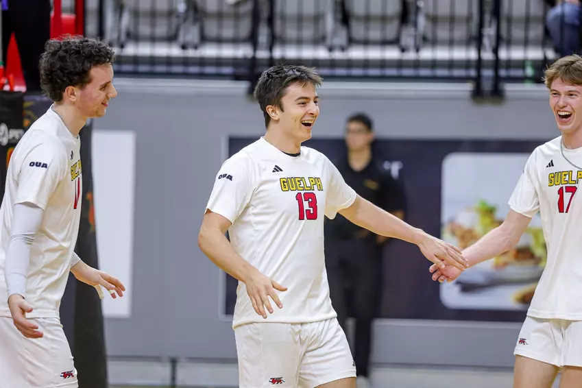 MVB RECAP: Gryphons Lock Up Home Playoff Game with Sweep of
Waterloo; will host Western in OUA Quarterfinals