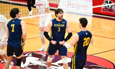 No. 3 Lancers reclaim top spot in OUA with wins at
Brock
