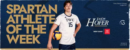 SPARTAN MALE ATHLETE OF THE WEEK I ZACH HOFER