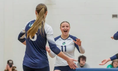 WOMEN’S VOLLEYBALL: Lakers score two wins to end
season