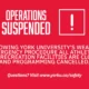 UPDATE (FEB 18) WEATHER WATCH – EVENING OPERATIONS REMAIN
SUSPENDED