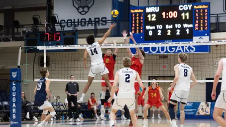 MVB: Calgary survives five sets to extend series against
Mount Royal