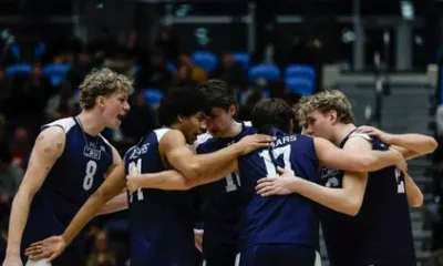 MVB: Dinos punch ticket to quarterfinals with victory over
Cougars