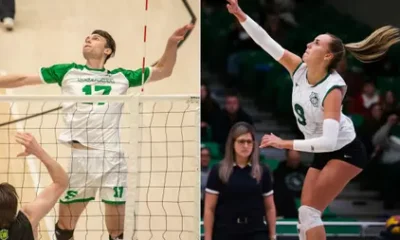 Emmett Graham and Taryn Hannah Recognized as 2025 Canada
West Volleyball All-Stars