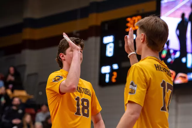 Jordon Heppner and Jonah Dueck named Canada West
All-Stars