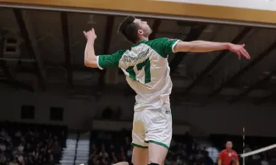 Huskies Suffer Straight-Sets Loss to Spartans in Series
Opener