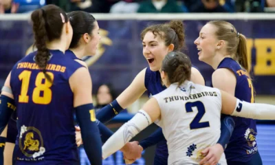 T-Birds sweep Cascades, advance to Final Four